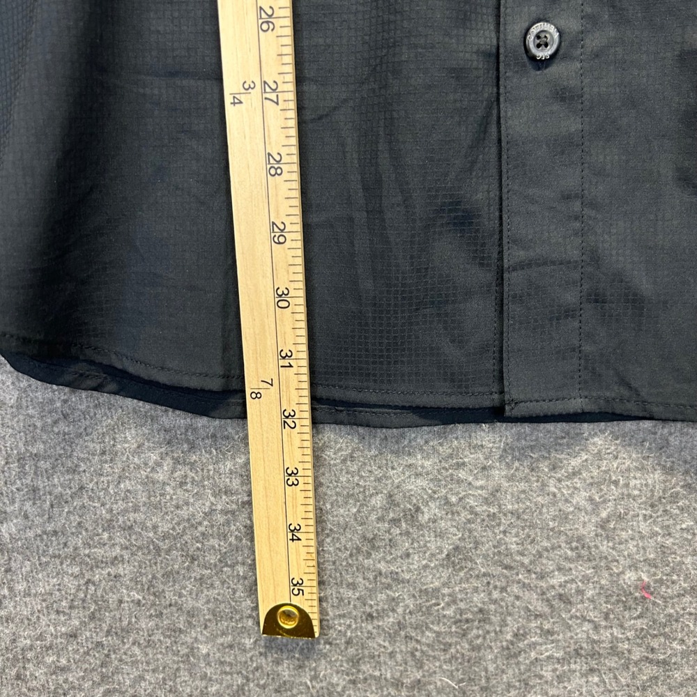 Columbia PFG Virginia Tech Hokies Tamiami II Shirt Mens XL Black XM7417 UPF 40 - Picture 9 of 9
